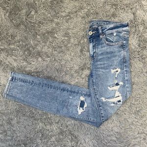 American Eagle Distressed Skinny Jeans